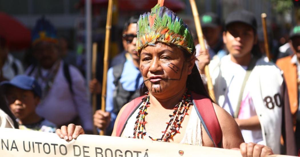 Bogotá conmemoró el Día de la Resistencia de los Pueblos Indígenas