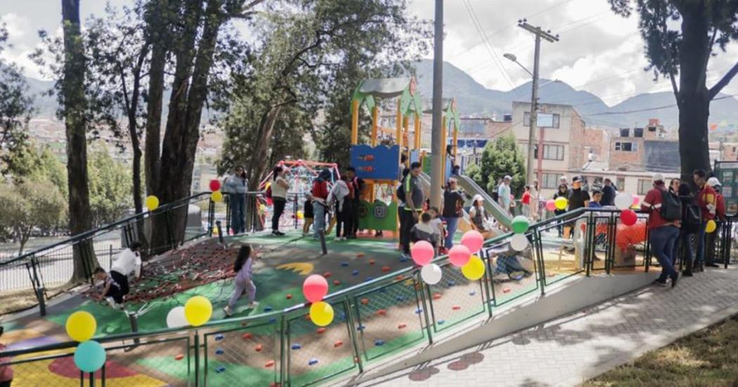 Secretaría de Gobierno entregó el parque Villa de Los Alpes en San Cristóbal
