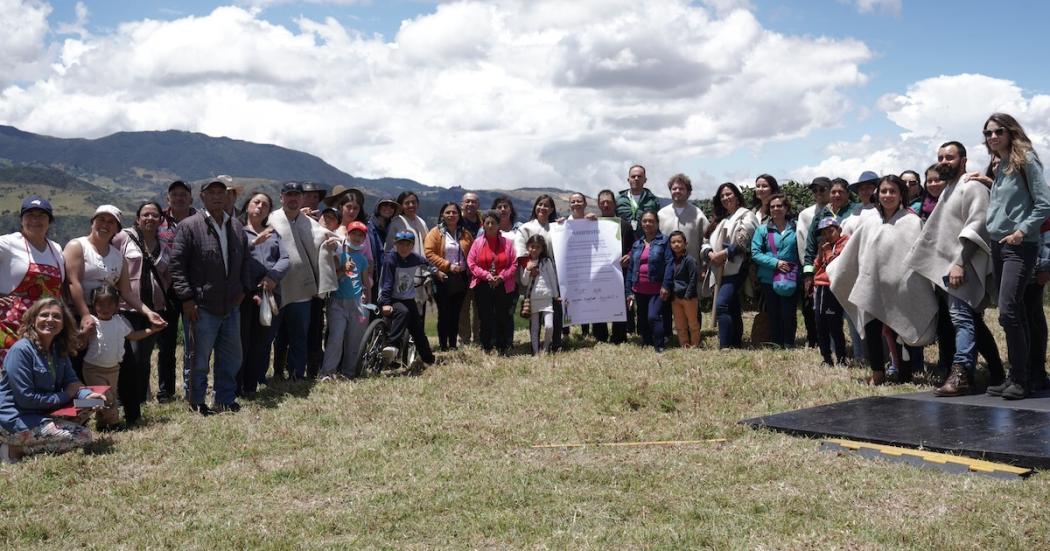 Comunidad campesina de Usme radicó reformulación de Plan Parcial Tres Quebradas