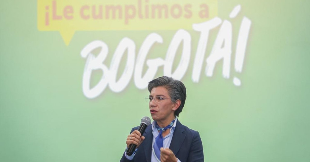 Mejoramos el orgullo de Bogotá, es un logro de la ciudadanía: Alcaldesa