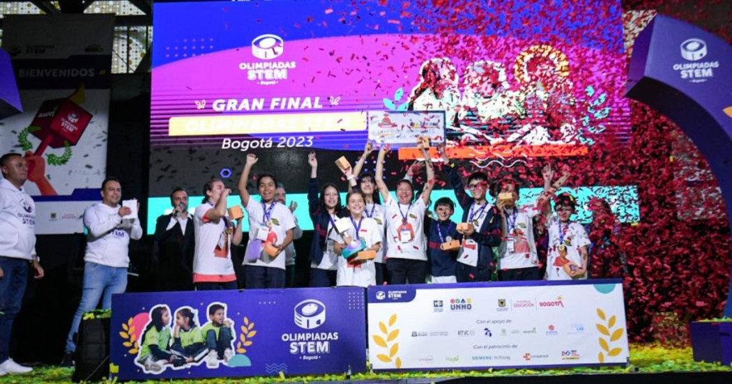Más de 120 estudiantes fueron premiados en las Olimpiadas STEM 2023