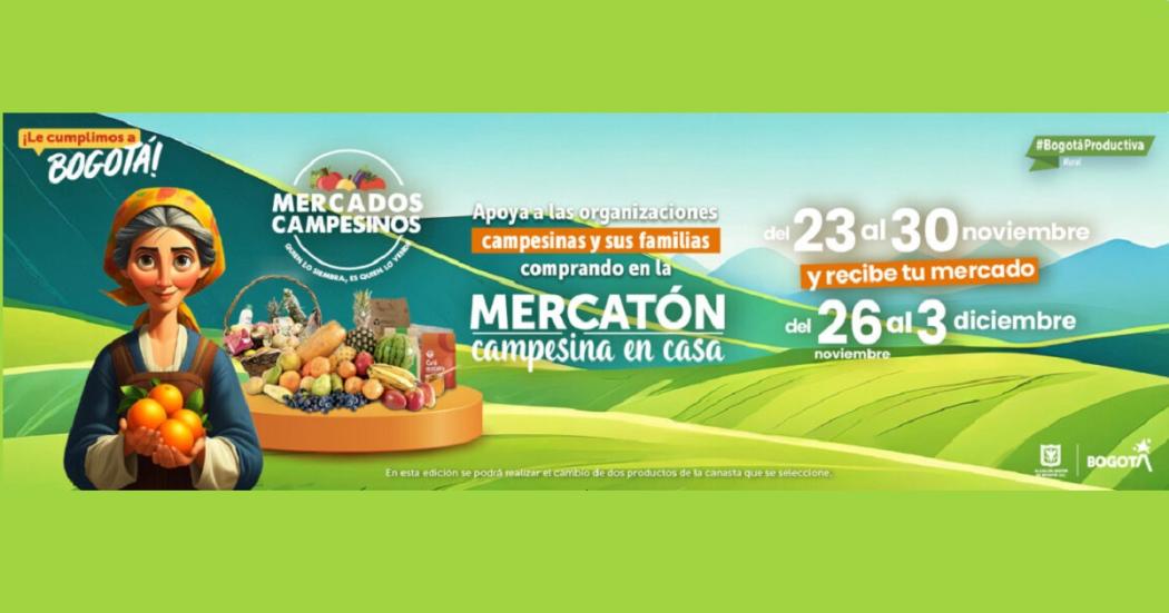 Mercados Campesinos en línea: cómo comprar Mercatón Campesina 30 nov