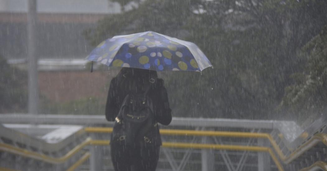 ¡Alista el paraguas! Pronóstico del clima para este 18 de diciembre en Bogotá
