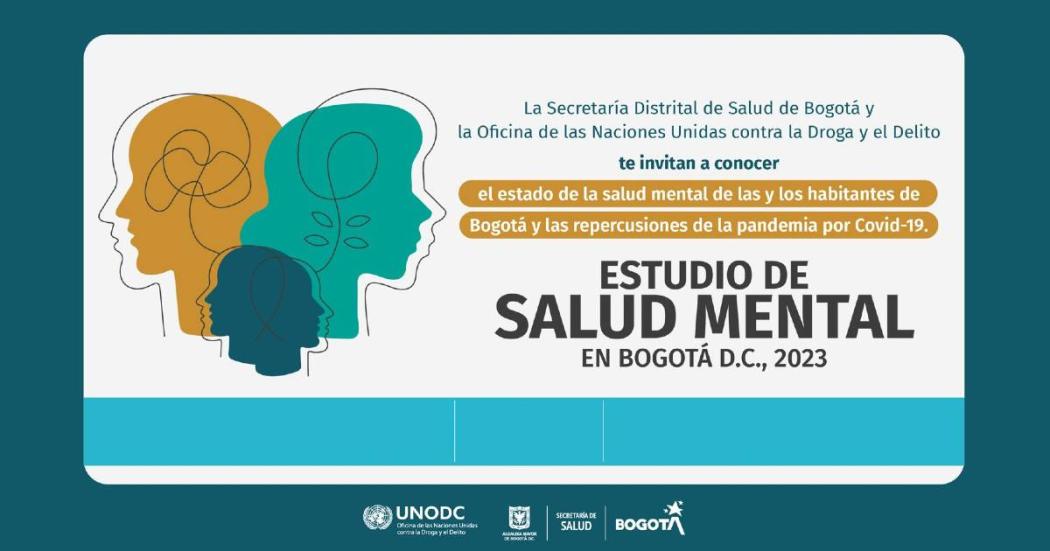Resultados del primer estudio de salud mental en Bogotá. Sec. de Salud