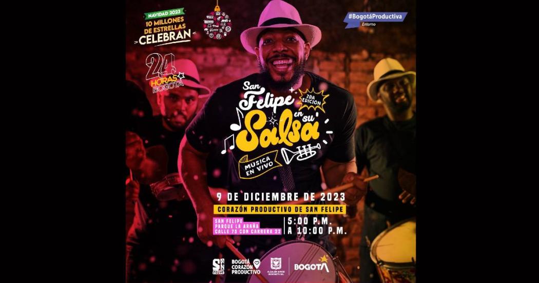 Programación cultural y musical en San Felipe en su Salsa 9 diciembre