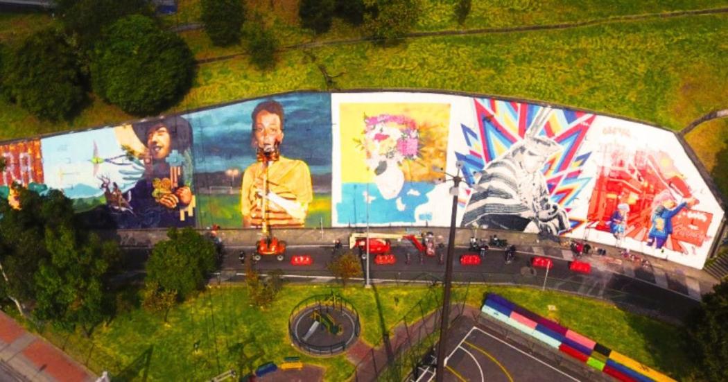 MAB entrega a Bogotá 50 nuevos murales de arte urbano 