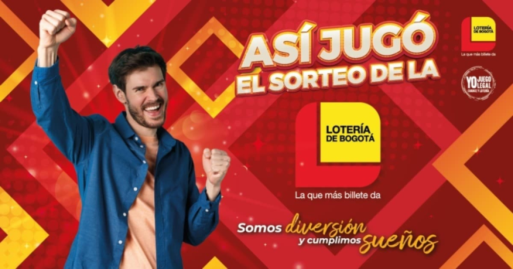 Resultados de la Lotería de Bogotá del jueves 15 de febrero de 2024
