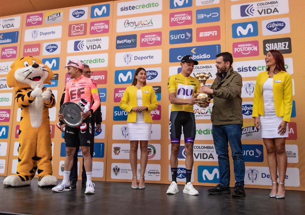 Bogotá vibró con la etapa final del Tour Colombia 2.1
