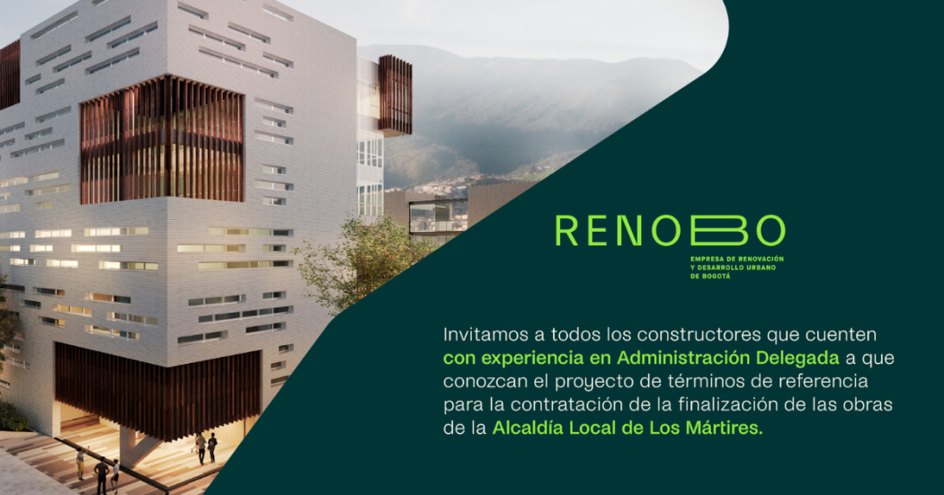 RenoBo abrió proceso contractual para finalizar sede alcaldía Mártires