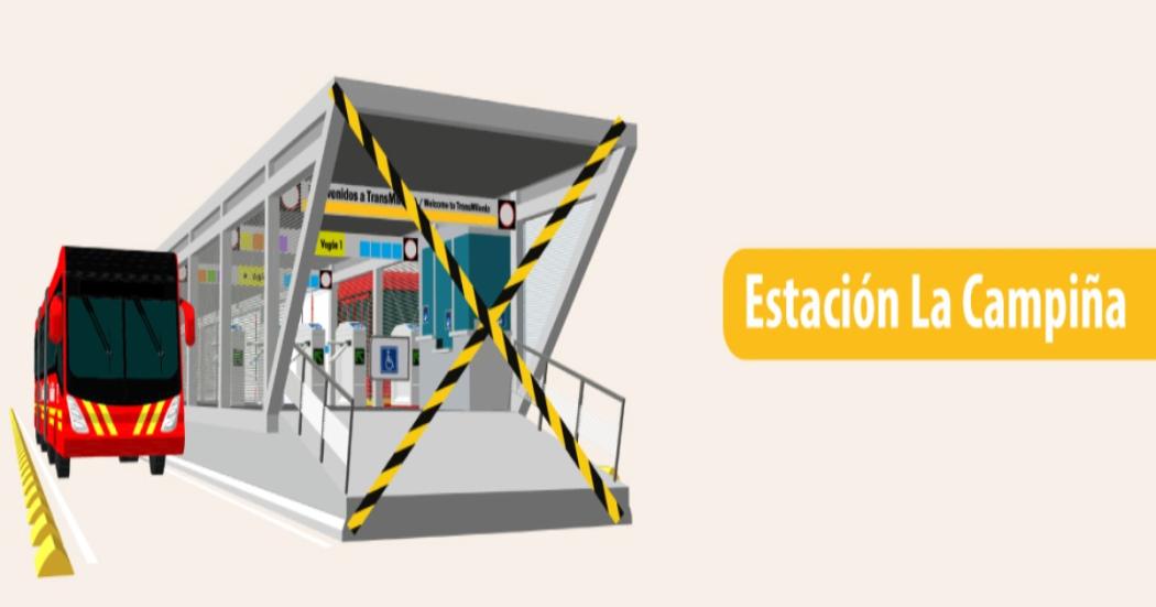  Por obras de ampliación hay cierre de vagón en la estación La Campiña