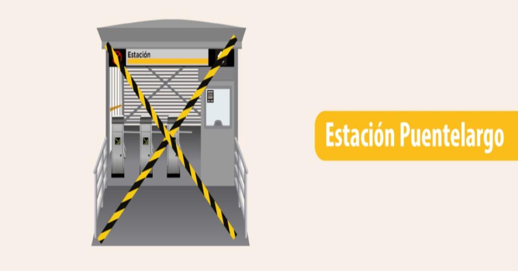 Movilidad: Cierre de vagón en estación de TransMilenio Puentelargo