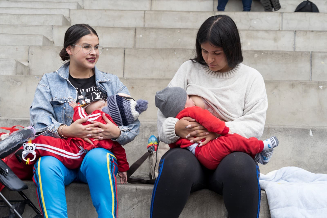 Bogotá presentó un repunte importante en la lactancia materna