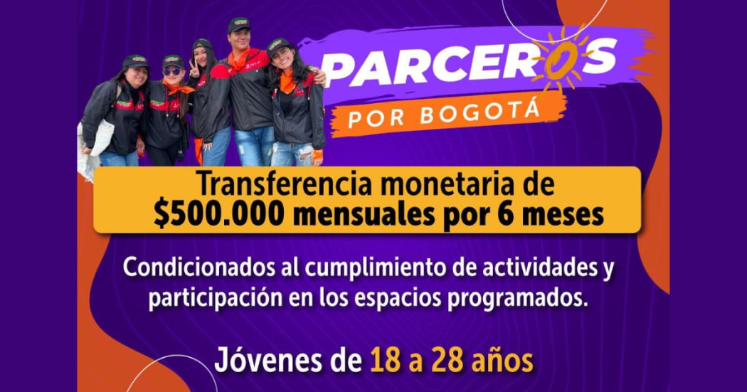 Hoy es el último día para preinscribirte a Parceros por Bogotá 2024