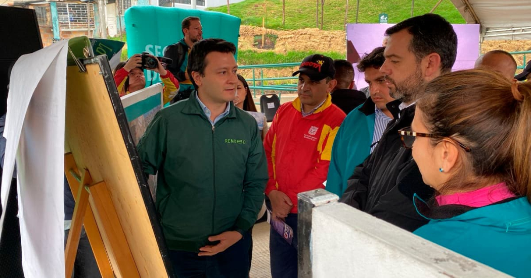 Alcalde Galán recorre Proyectos de Revitalización del Cable Aéreo San Cristóbal 
