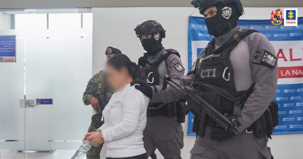 Capturada en Bogotá con fines de extradición por tráfico de estupefacientes