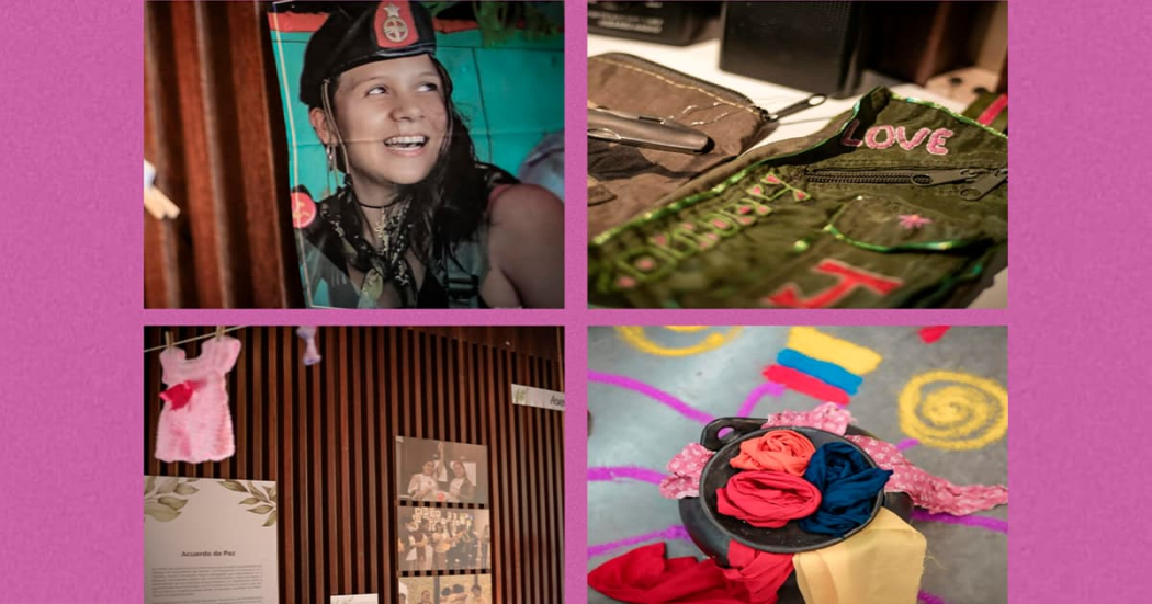 Asiste a la exposición memorias de mujeres en reincorporación en Bogotá