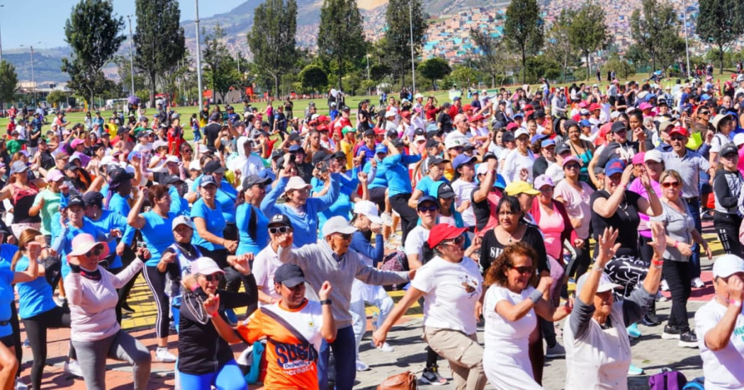 Celebración del Día Mundial de la Actividad Física en Parque El Tunal