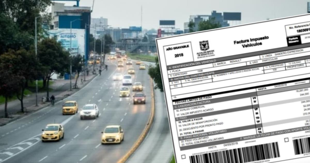28 de junio vence el plazo para pagar el impuesto vehicular en Bogotá