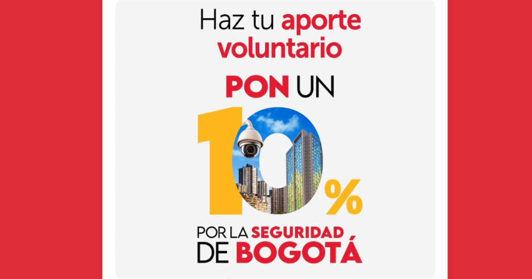Te contamos en que será invertido el aporte voluntario en Bogotá