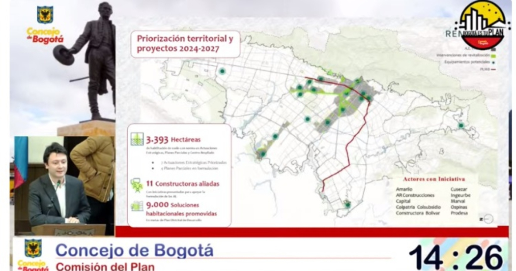 RenoBo anuncia estrategias para la revitalización urbana en Bogotá