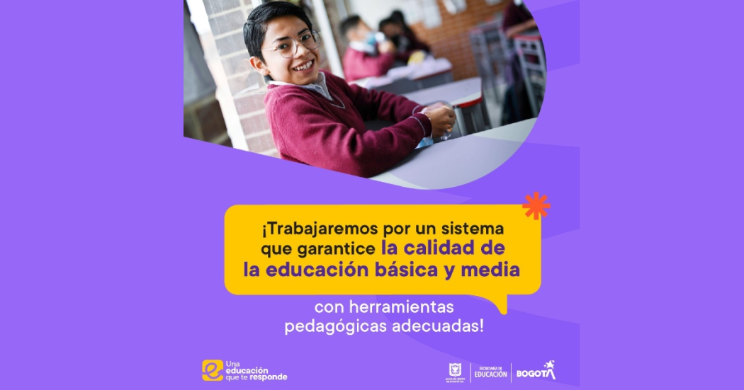 Plan de Desarrollo: Las apuestas para mejorar la calidad educativa en Bogotá 