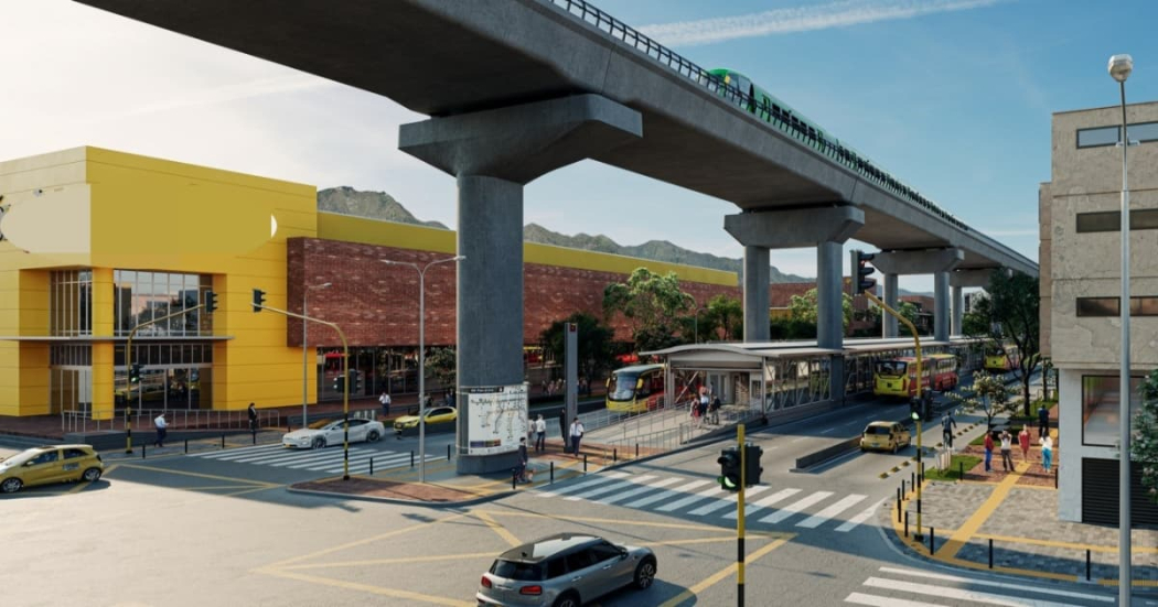 Obras Metro de Bogotá: Estación TransMilenio Marly cierra 25 de mayo