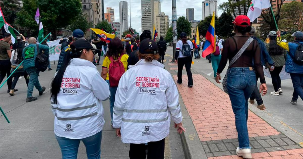 Paro de maestros de Fecode en Bogotá: Distrito acompaña movilizaciones