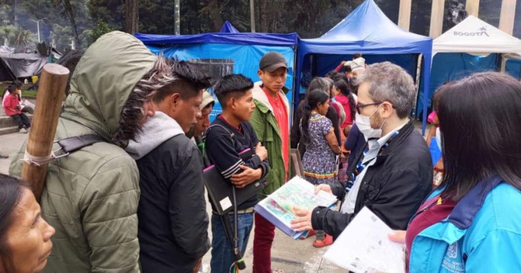 Comunidad Emberá: Bogotá reitera diálogo para atención en salud étnica