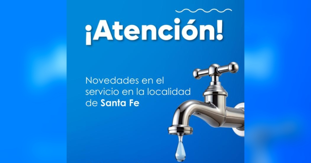 Cortes de agua en Bogotá barrios de Santa Fe sin servicio 18 de junio 