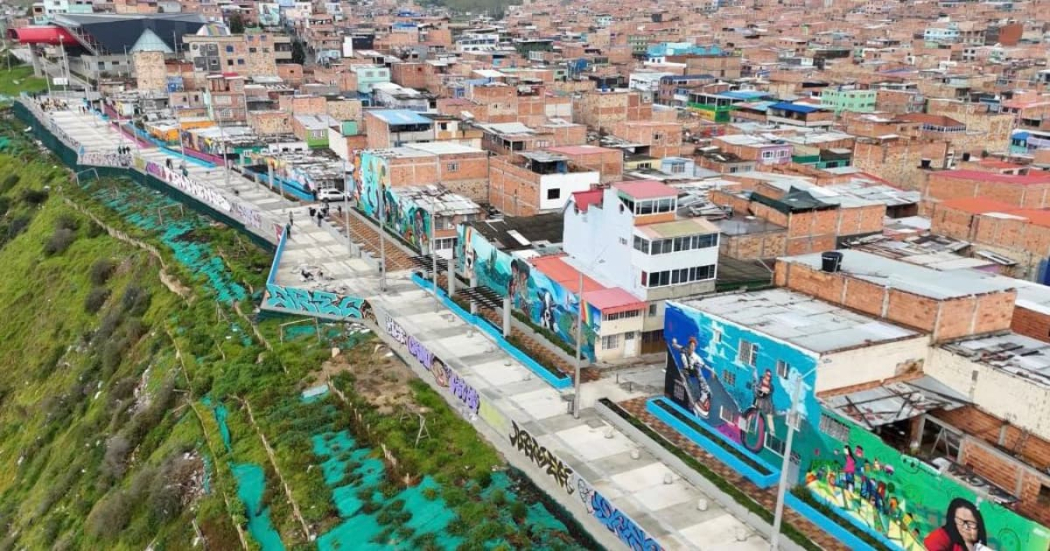 Con cultura y color seguimos embelleciendo Ciudad Bolívar en Bogotá