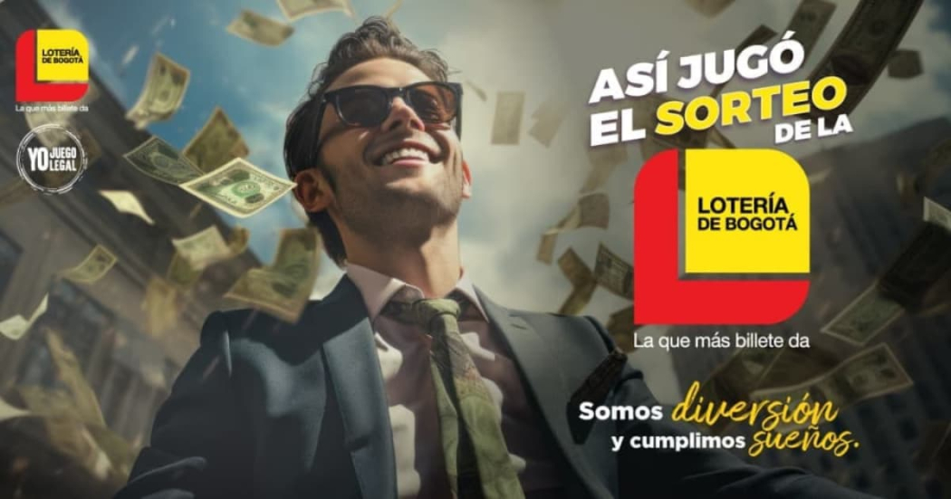 Lotería de Bogotá: conoce los resultados del sorteo de este 6 de junio aquí