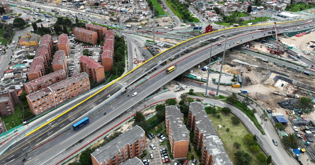 Obras Metro de Bogotá: Distrito entrega nuevo puente avenida Primero de Mayo
