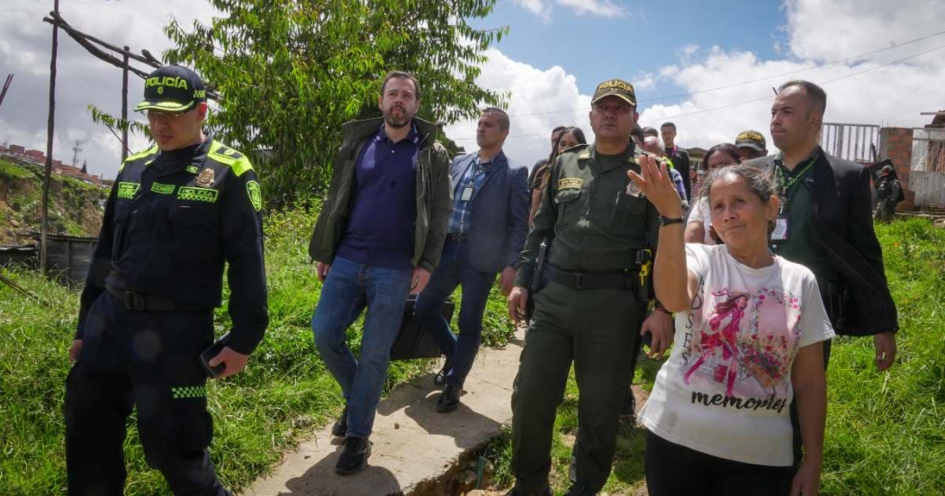 Seguridad en Bogotá: Alcalde Galán recorrió localidad Ciudad Bolívar 