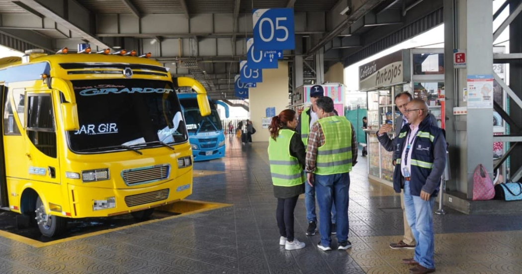 Movilidad en Bogotá: éxodo Terminal de Transportes puente San Pedro