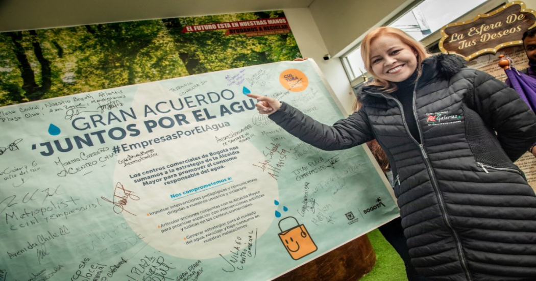 Campaña ‘Juntos por el Agua’ logra adhesión de comercios en Bogotá 