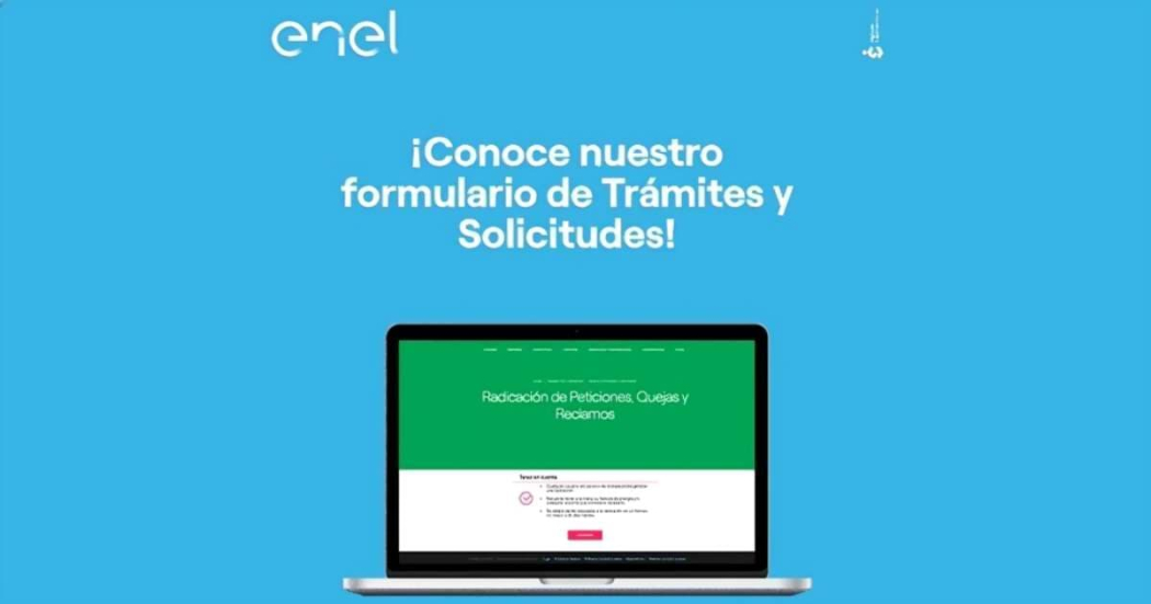 Canales virtuales para radicar peticiones y quejas en Enel Colombia 