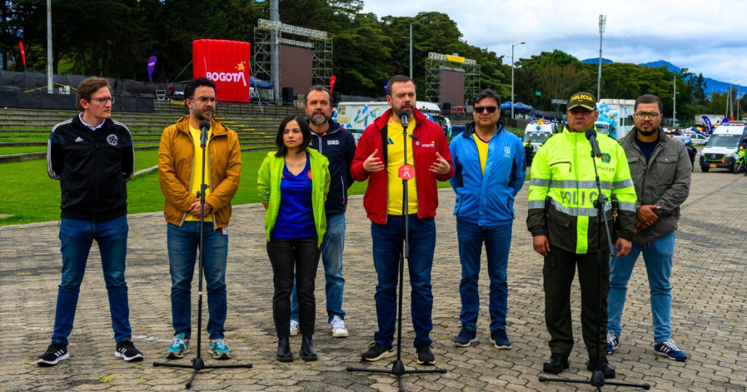 Copa América con dispositivo seguridad en Bogotá 