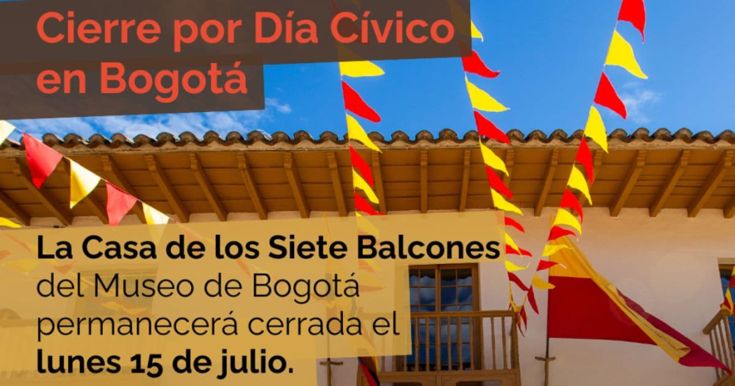 Día Cívico 15 de julio 2024 del Museo de Bogotá 