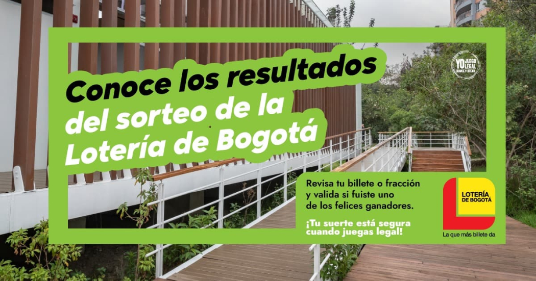 Lotería de Bogotá resultados sorteo 18 de julio de 2024 
