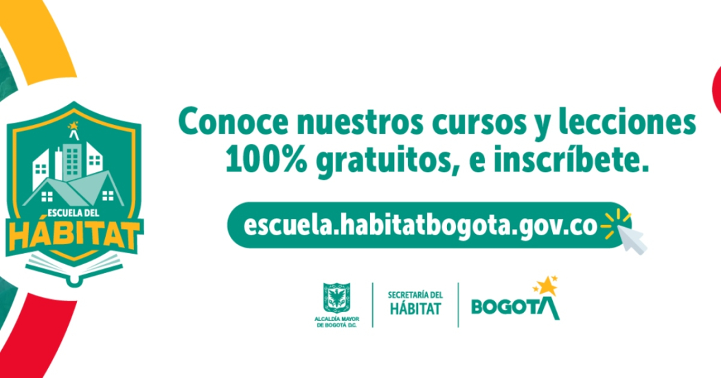 Cursos gratis en Bogotá: Formación en temas de construcción y hábitat