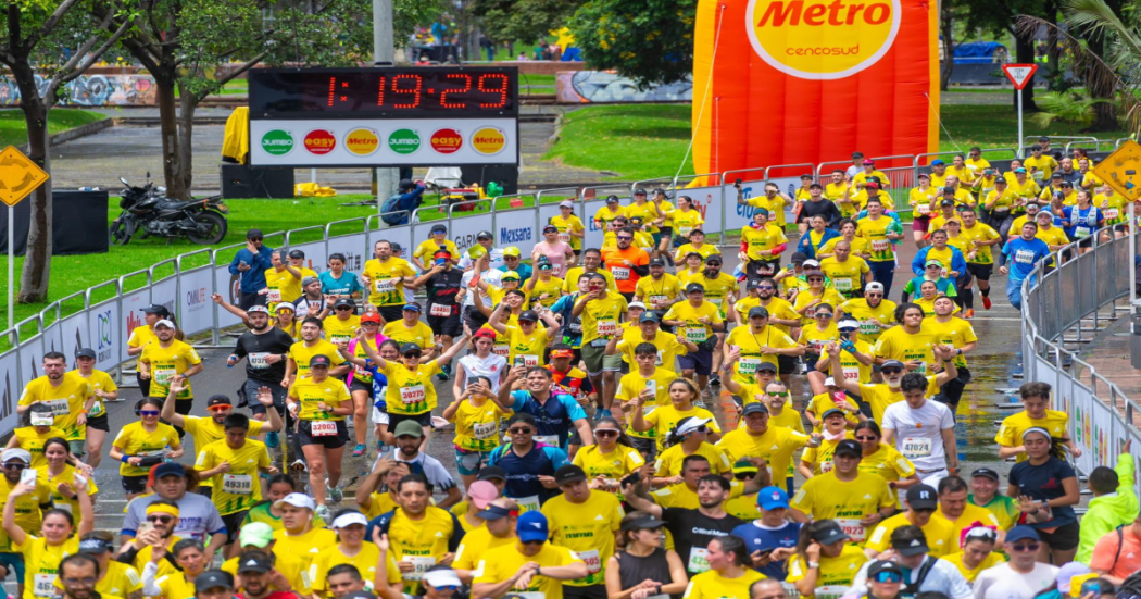 Más de 42.000 deportistas corrieron la Media Maratón de Bogotá 2024