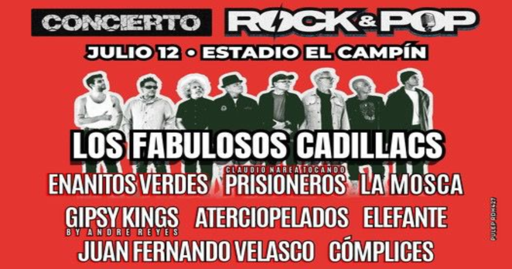 Recomendaciones para ir al concierto de Rock & Pop en Bogotá 