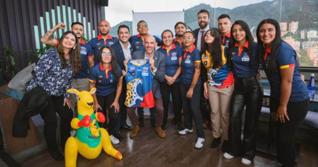 Bogotá despidió la primera Selección Colombia de Fútbol Australiano