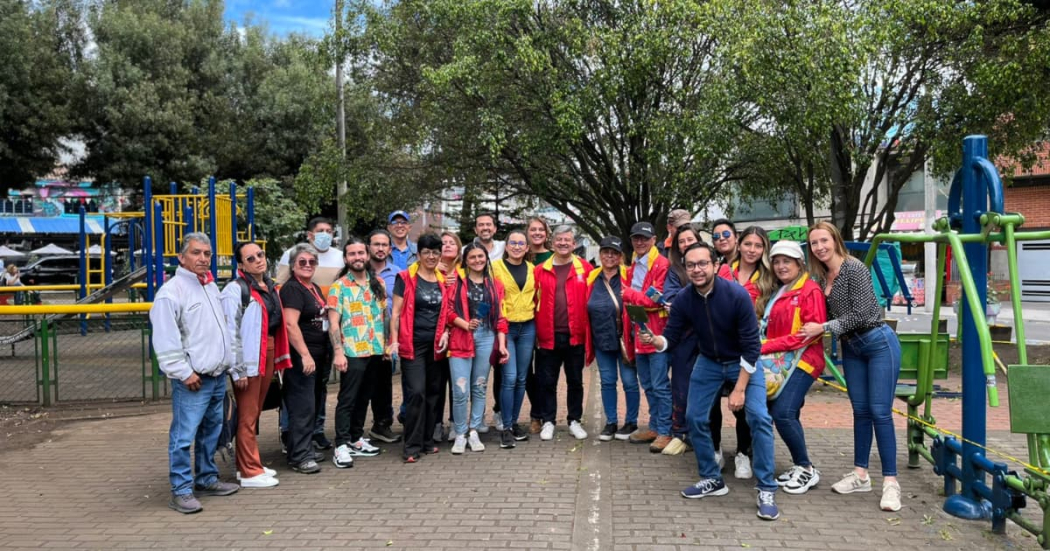 Cumpleaños de Bogotá: jornada de limpieza de parques de Barrios Unidos