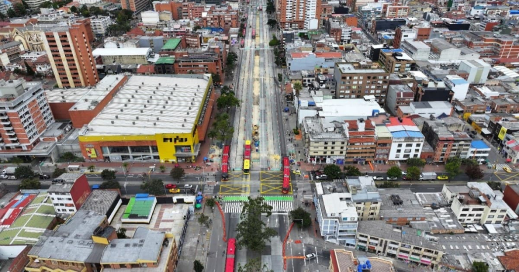 Obras Metro de Bogotá: fase tres construcción viaducto en sector Marly