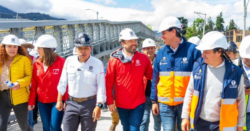 Movilidad en Bogotá: ya está en operación puente peatonal en Molinos