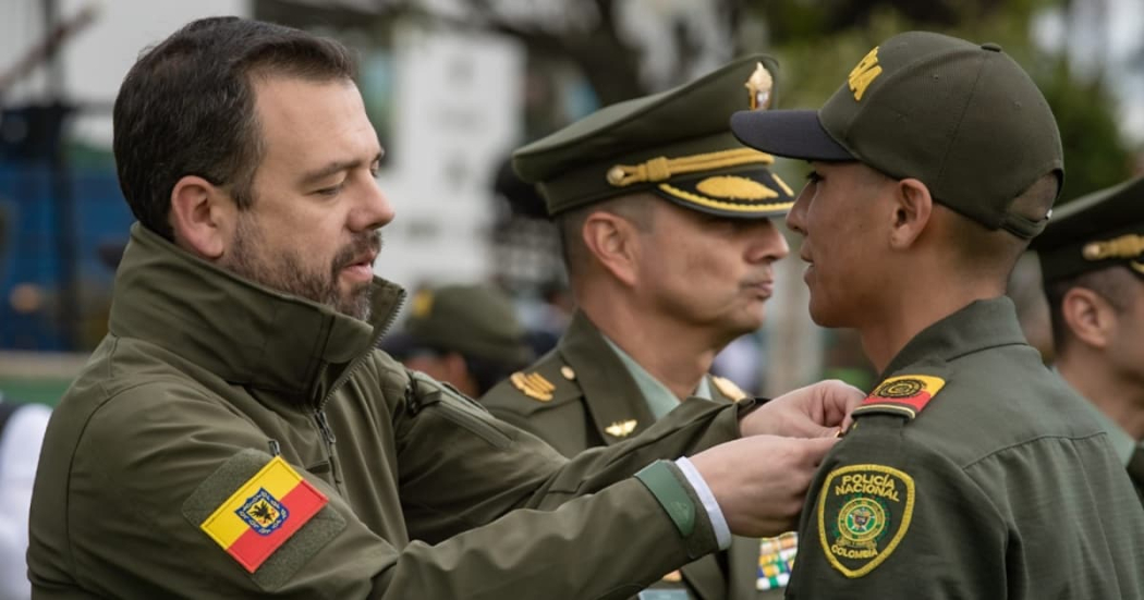 Nuevos policías en Bogotá: Alcalde acompañó vinculación de Auxiliares