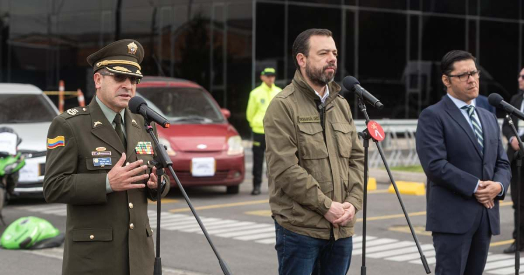 Recuperados 35 motos y vehículos hurtados en 6 localidades de Bogotá 