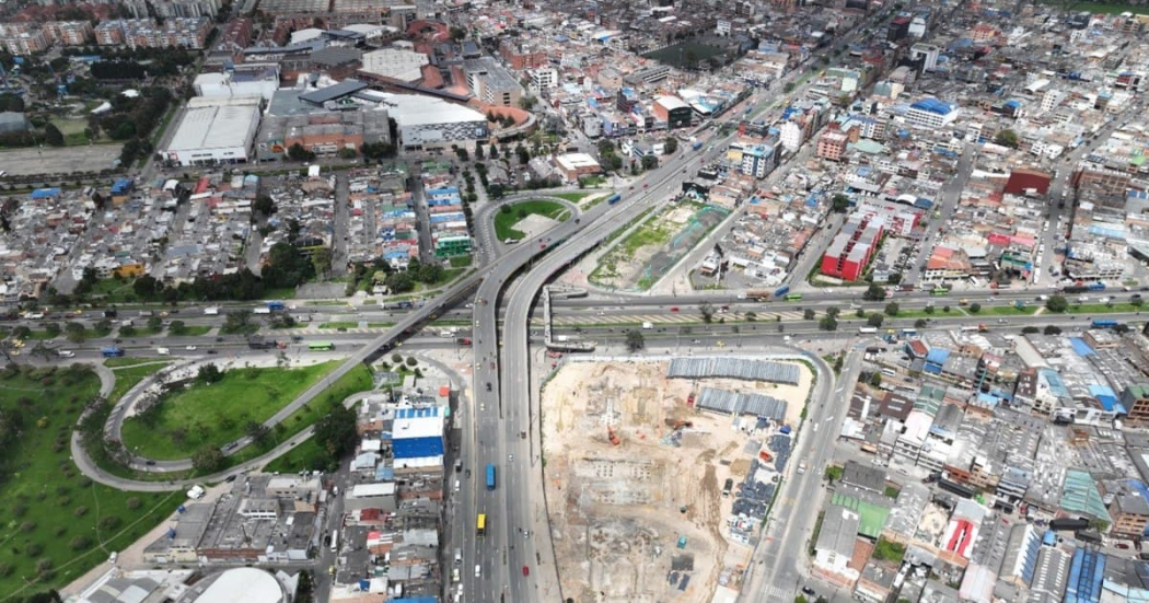 Obras Metro Bogotá traslado redes av. Primero de Mayo con av. Boyacá