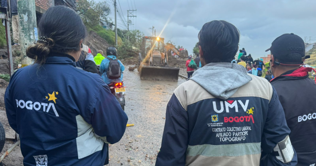 Atención afectaciones en Ciudad Bolívar Bogotá por cuenta de lluvias